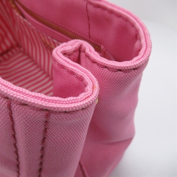 Prada Canapa Logo Handbag  Canvas Tote Bag 1BG439 in Excellent condition - Picture 12 of 14